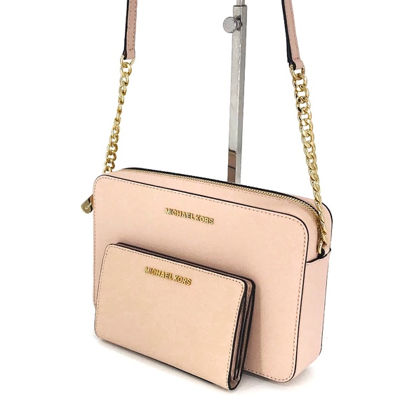 Michael Kors Jet Set Crossbody Bag Wallet Set - Picture 2 of 8